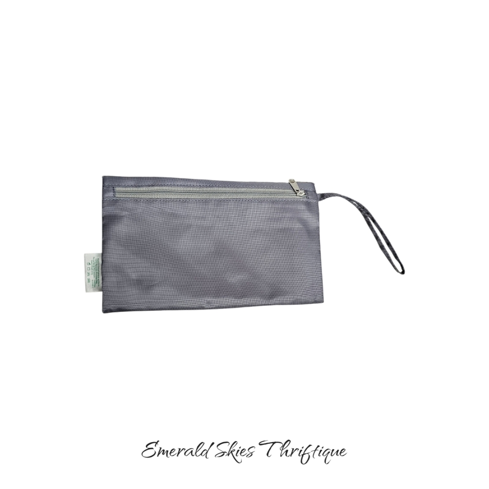 NEW NORWEX Grab-N-Go Wristlet Travel Pouch Grey.